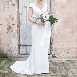 Amy Kuschel ‘Clover’ Wedding / Gatsby Gown $2880